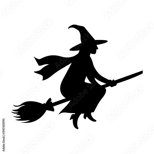 Vector graphic icons for Witch