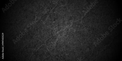 Dark black old wall paper grunge background. black blackboard and chalkboard texture. Dark black concrete wall texture element vintage grunge charcoal paint rough, distress backdrop background.
