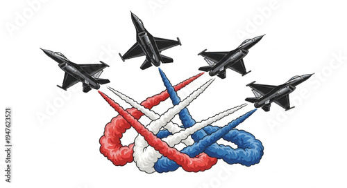 Military Jets Flyover Inflatable.