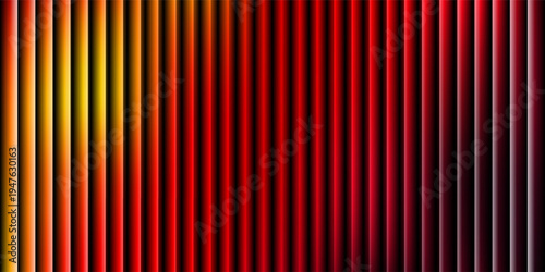 A mesmerizing visual representation of sound waves with a black background and a gradient of orange and red hues that evoke a sense of dynamic energy and movement