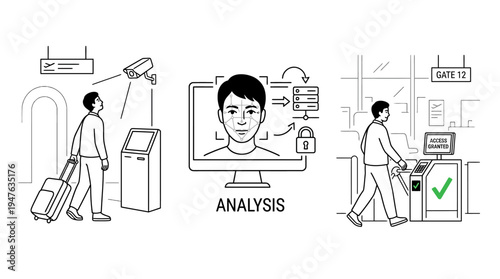 Facial Recognition Technology in an Airport Setting