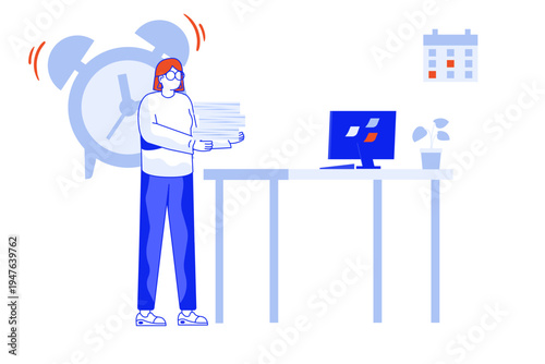 business man drawing social network