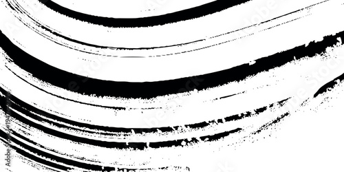 Abstract black and white woodgrain texture background with bold organic curved lines aesthetic creates a bold, modern look suitable for background art.