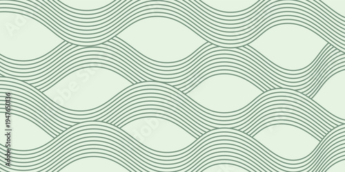 farm green banner, organic abstract background with fields. wavy green lines, natural organic products. vector ilustration