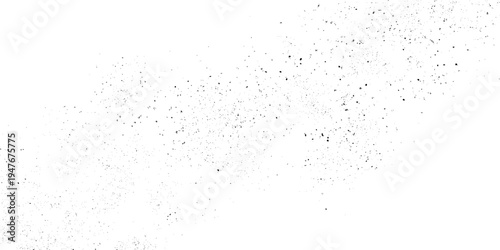 Abstract grainy white texture background with fine black grit speckles creating a vintage aesthetic, adding organic depth to minimalist designs.	