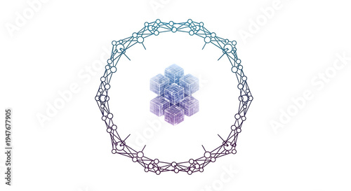 Wallpaper Mural DNA double helix molecular structure illustration isolated on White Background video Torontodigital.ca