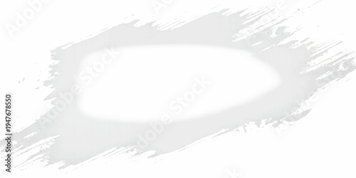 Abstract vector grunge speech bubble featuring a snowy winter mountain landscape with pine trees and a cold forest scene under a cloudy sky