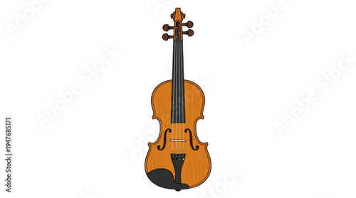 cello isolated on white