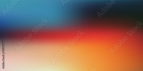 Vibrant Abstract Gradient Spectrum Background with Soft Blend and Grainy Texture