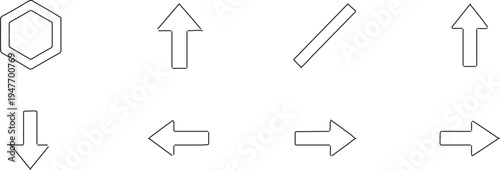 A large set of silver paper clips organized neatly on a flat surface with a single bright red paper clip positioned prominently among the collection