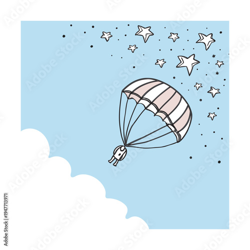 Creative Flat Illustration Collection with Abstract Backgrounds, People and Nature Elements