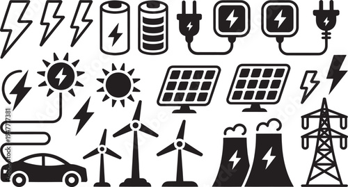 Renewable energy and power solar wind