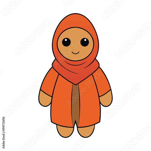 A young refugee girl clutches her small bag, eyes full of hope and resilience, standing amidst uncertainty yet holding onto dreams of a brighter tomorrow.
