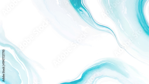 Abstract blue wave background with flowing water lines and smooth ocean pattern design