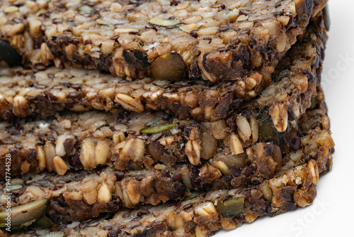 Körnerbrot in Scheiben