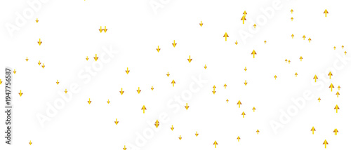 Golden stars twinkling in the night sky with a beautiful celestial display of sparkles and glitter