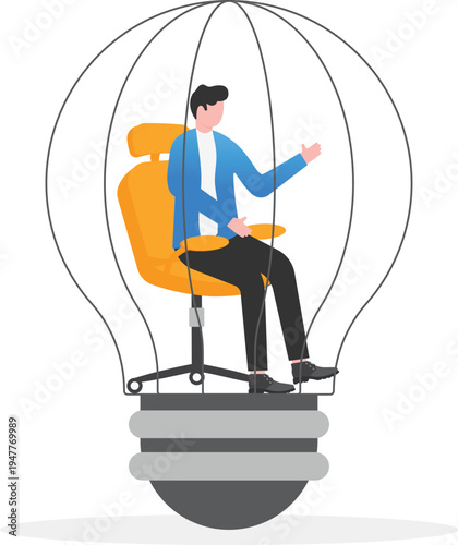 Professional Trapped in Creative Business Cage