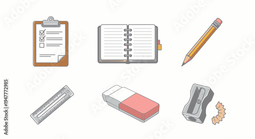Stationery and school supplies 1.