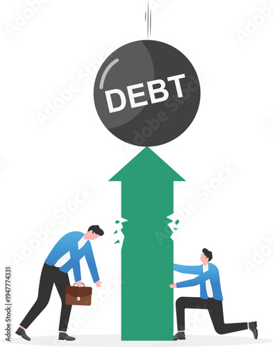 Team Overcoming Financial Debt Crisis Pressure