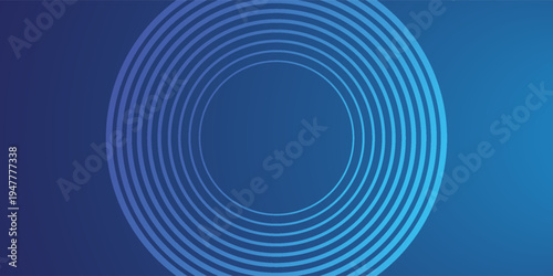 Bright blue dynamic abstract vector background with diagonal lines. 3d cover of business presentation banner for sale event night party. Fast moving soft circle wave line stripe decoration. EPS 10