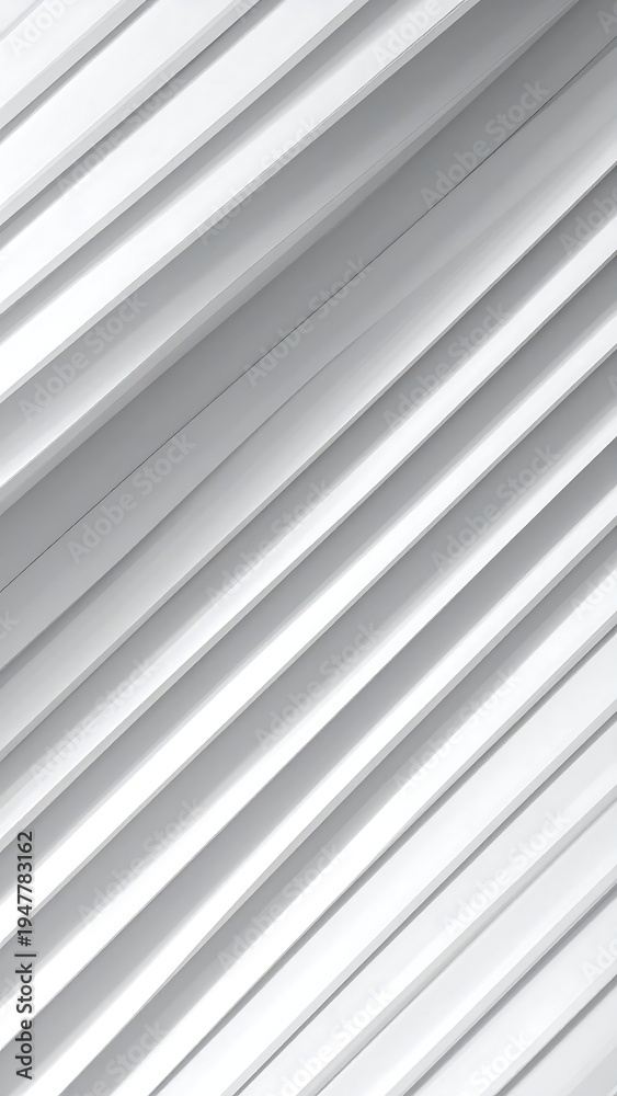 Fototapeta premium A grayscale image with diagonal lines creating a 3D effect