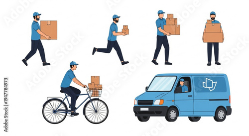 Adorable Kawaii Characters With Whimsical Designs And Playful Expressions