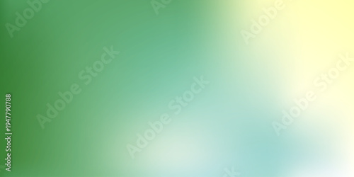 Green Wallpaper, Background, Flyer or Cover Design for Your Business with Abstract Blurred Texture - Applicable As a Base for Presentations, Placards, Posters, Brochures - Creative Vector Template