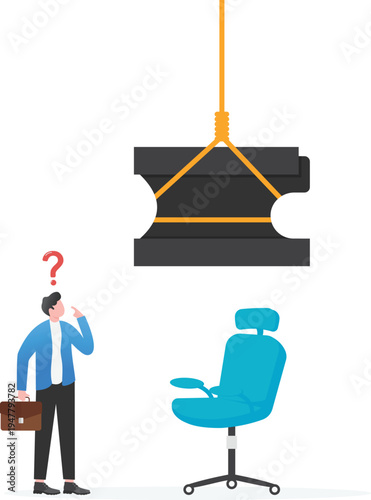 Businessman Under Pressure of Leadership Position