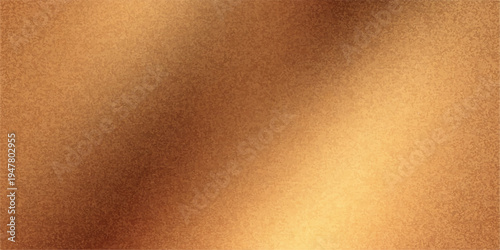 A vintage brown leather texture background featuring a rough antique material surface with a grunge pattern and light gold tones for a blank parchment design