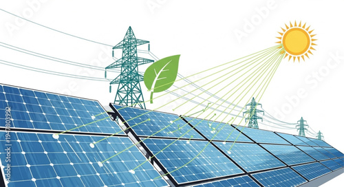 Solar Panels Renewable Energy Source.