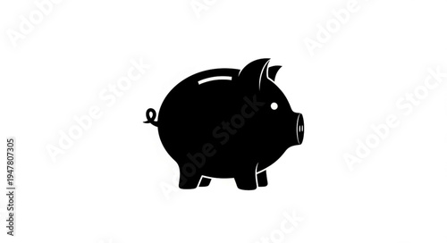 piggy bank on a white background