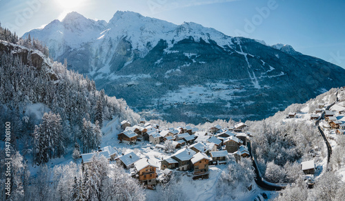 Village de la Masure en Savoie Tarentaise