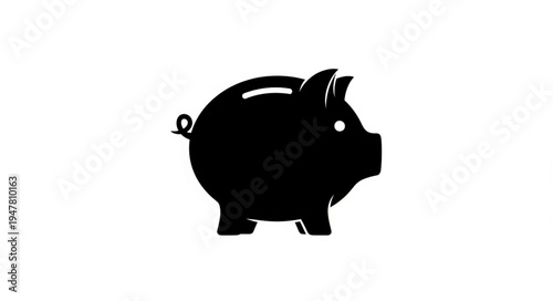 piggy bank on white background