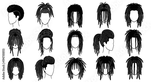 Dreadlock Hairstyles Collection: Diverse Styles for Men and Women