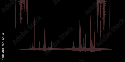 A digital blue technology backdrop featuring an abstract electronic sound wave vector illustration with a pulse frequency line and audio equalizer spectrum design