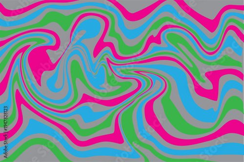 Swirls of Color: A mesmerizing pattern of swirling colors, a vibrant fusion of lines and hues that dances before the eye, celebrating the interplay of shape and tone.