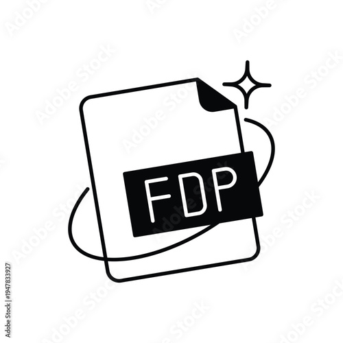 PDF vector icon