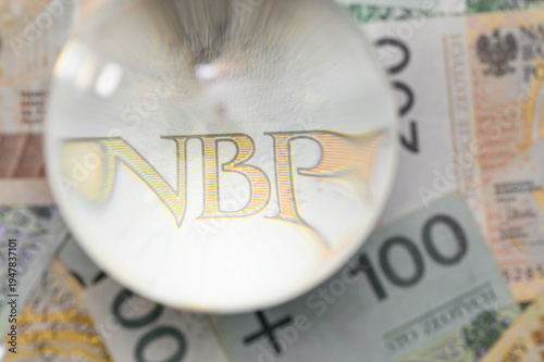 Zbliżenie makro na szczegóły papierowego banknotu, gotówka papierowe banknoty 