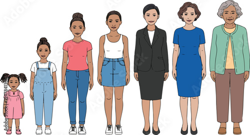 Teamwork and collaboration concept vector illustration with business people discussing ideas around puzzle light bulb symbolizing innovation