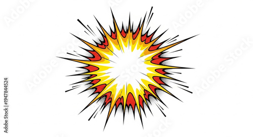 Vibrant Explosion of Colorful Energy.