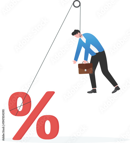 Professional Facing High Interest Financial Pressure