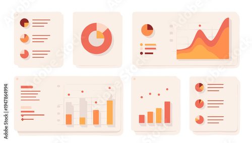 This image evokes concepts of data analysis and progress. It's ideal for illustrating reports, infographics, presentations, or articles discussing gro