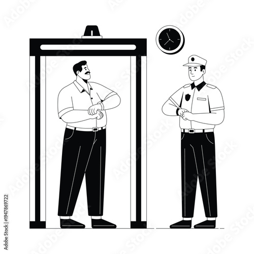 Neighbor Chat Vector illustration. EPS 10