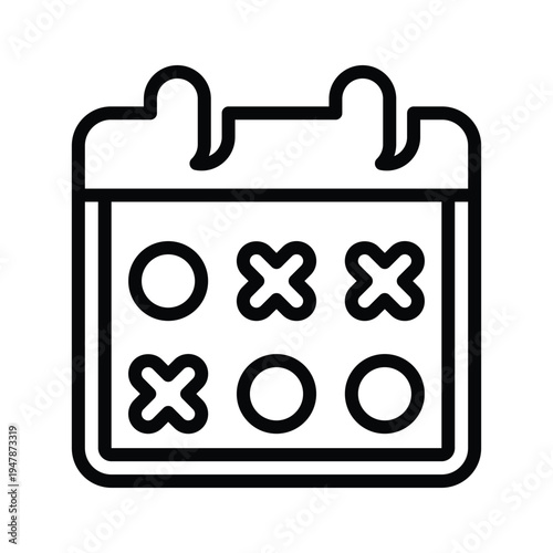 Schedule Planning Icon