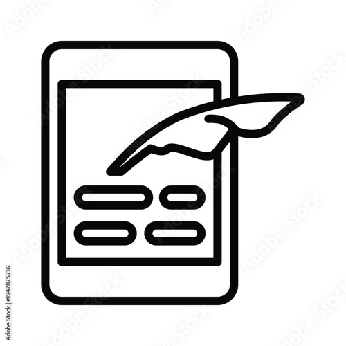 Content Writing Icon