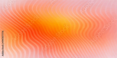 Abstract warm and inviting abstract background, featuring gentle waves of vibrant orange and pink hues, creating a sense of visual depth and energy. The bright colors radiate a feeling of warmth.