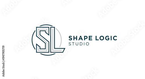 Shape Logic Studio Company Logo Design.
