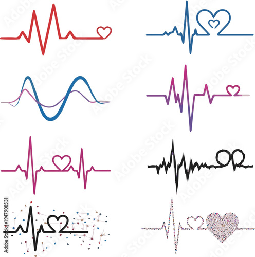 I Need A Kinds of Different vector Art with a white background heartbeat Herzschlag Images.eps
Actions: