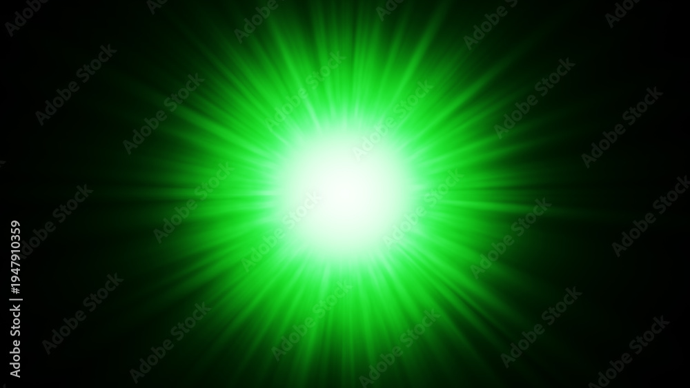 Fototapeta premium 光、後光、太陽光な背景素材（緑）