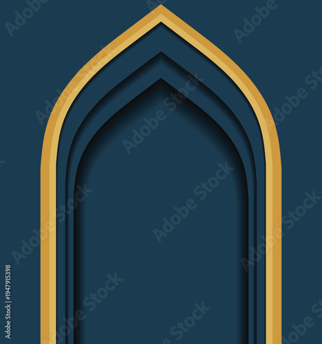 golden gate in blue sky